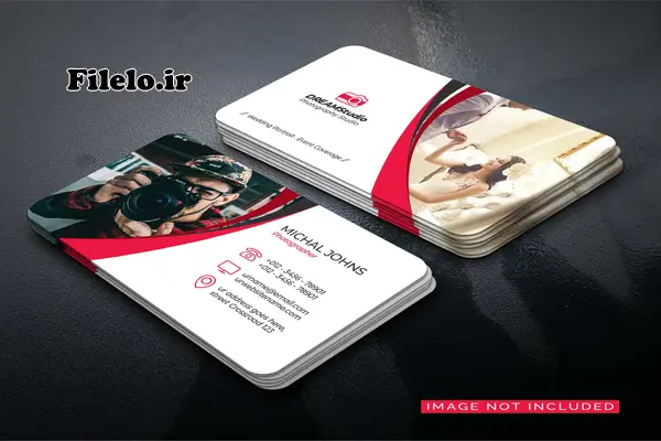 دانلود رایگان کارت ویزیت آتلیه عکاسی و فیلمبرداری 1