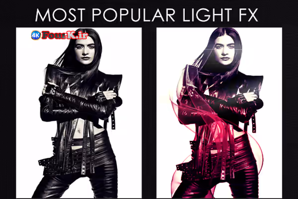 82 Light Effects 20 مجموعه 82 افکت نوری حرفهای برای فتوشاپ 1