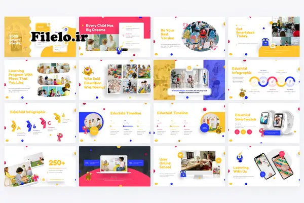 EduChild 7 آموزش جذاب برای کودکان با قالب پاورپوینت کودکانه EduChild 4