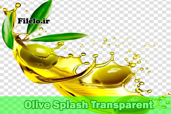 طراحی خلاقانه و حرفه‌ای با عکس لایه‌باز زیتون با پاشش روغن 1