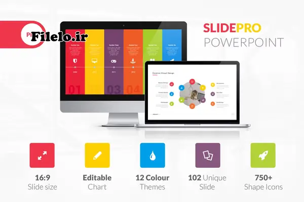 SlidePro Powerpoint 19 قالب پاورپوینت آموزشی دانشجویی اسلایدپرو SlidePro 1