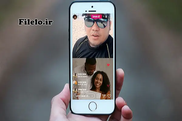 Social Media Live 19 افزایش تعامل: پروژه پریمیر لایو اینستاگرام Social Media Live 1