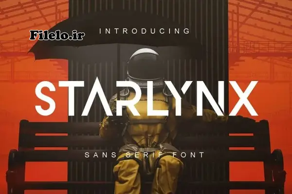 فونت انگلیسی مینیمال Starlynx 1