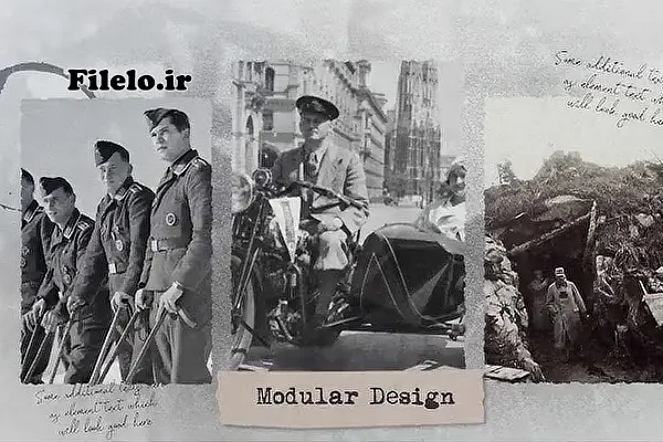 Vintage Presentation 4 پروژه پریمیر اسلایدشو وینتیج Vintage 2