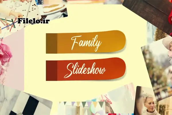 Family Slideshow 3 پروژه پریمیر اسلایدشو خاطرات خانوادگی Family Slideshow 2