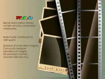 Film Vector 13 وکتور نوار و کادر فیلم 4